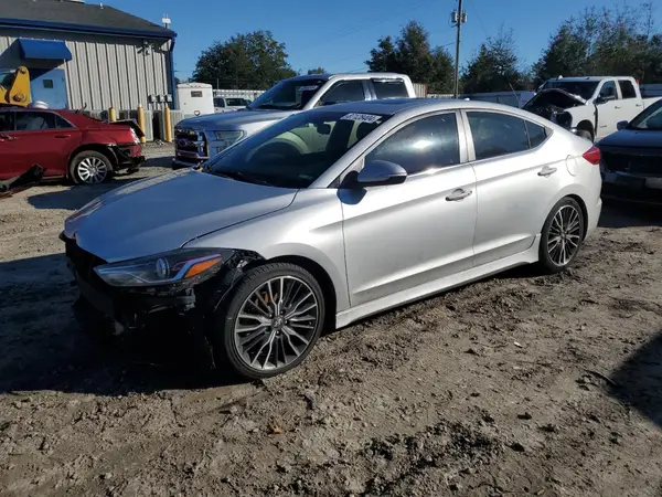 KMHD04LB9JU543567 2018 HYUNDAI ELANTRA - Image 1