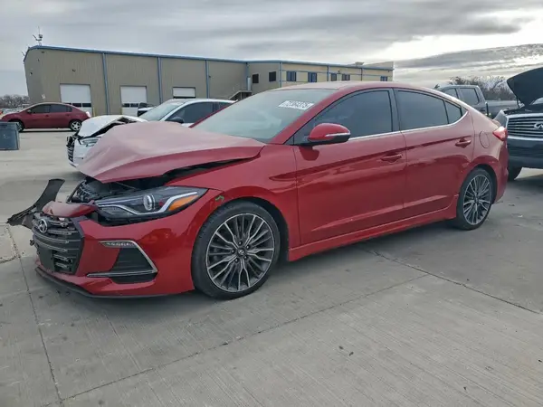 KMHD04LB9JU562572 2018 HYUNDAI ELANTRA - Image 1