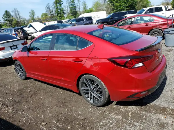 KMHD04LB9KU831493 2019 HYUNDAI ELANTRA - Image 2