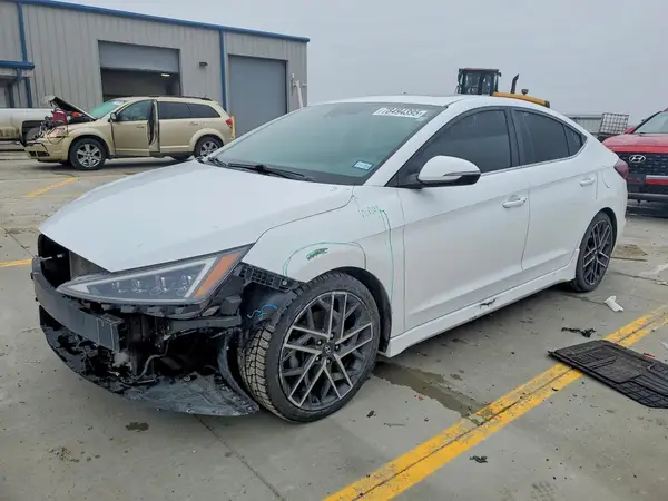 KMHD04LB9KU886994 2019 HYUNDAI ELANTRA - Image 1