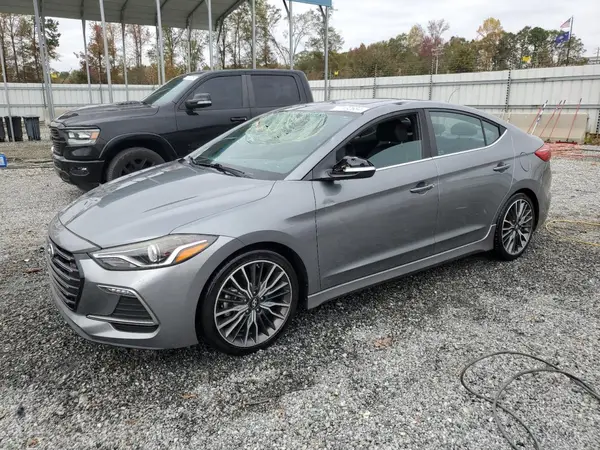 KMHD04LBXJU557980 2018 HYUNDAI ELANTRA - Image 1