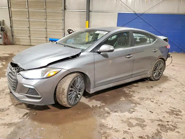 KMHD04LBXJU588758 2018 HYUNDAI ELANTRA - Image 1