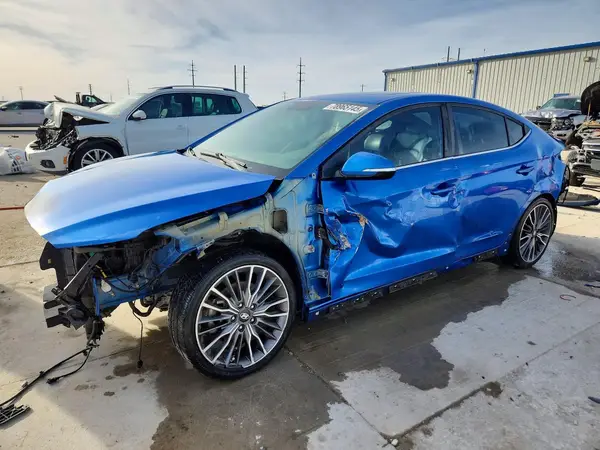 KMHD04LBXJU665838 2018 HYUNDAI ELANTRA - Image 1