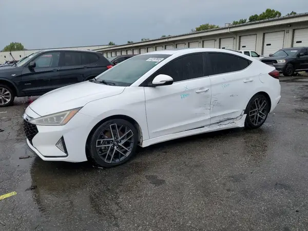 KMHD04LBXKU810703 2019 HYUNDAI ELANTRA - Image 1