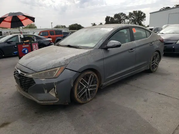 KMHD04LBXKU816453 2019 HYUNDAI ELANTRA - Image 1