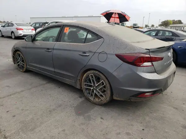 KMHD04LBXKU816453 2019 HYUNDAI ELANTRA - Image 2