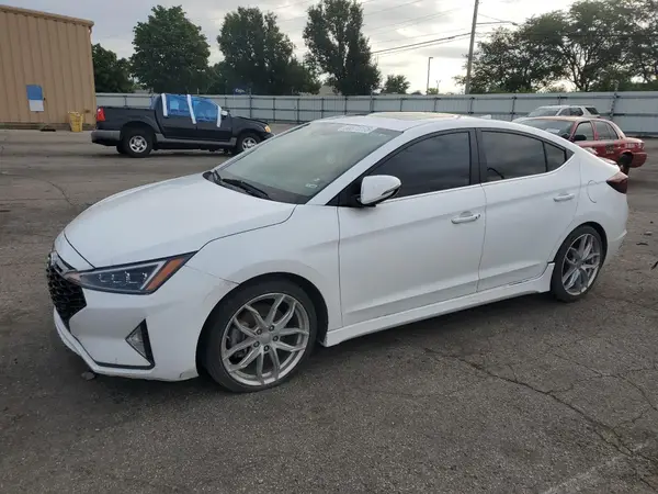 KMHD04LBXKU835181 2019 HYUNDAI ELANTRA - Image 1