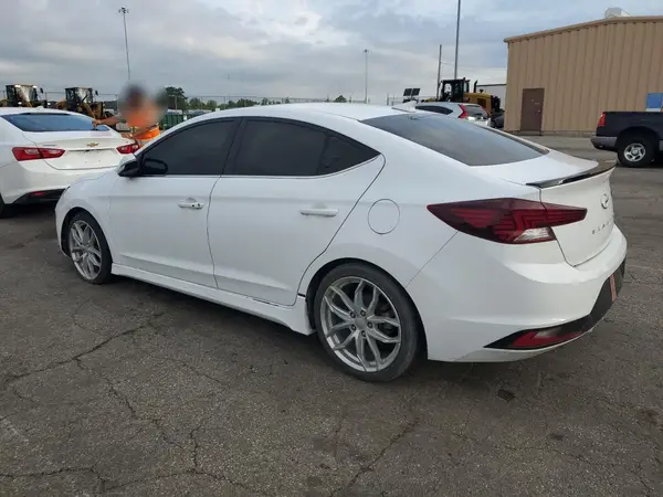 KMHD04LBXKU835181 2019 HYUNDAI ELANTRA - Image 2