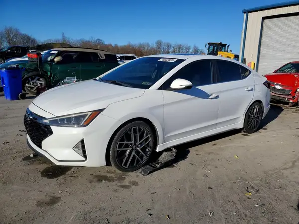 KMHD04LBXKU838646 2019 HYUNDAI ELANTRA - Image 1