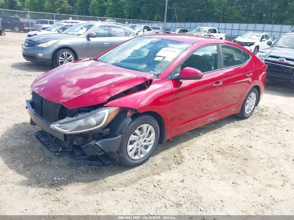 KMHD74LF2HU166184 2017 HYUNDAI ELANTRA - Image 2
