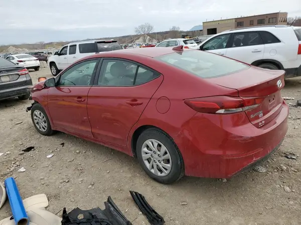 KMHD74LF2HU398834 2017 HYUNDAI ELANTRA - Image 2