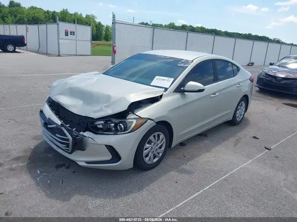 KMHD74LF3HU391763 2017 HYUNDAI ELANTRA - Image 2
