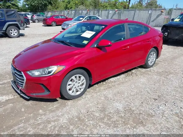 KMHD74LF4HU073635 2017 HYUNDAI ELANTRA - Image 2