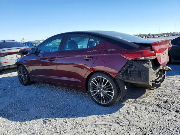 KMHD74LF4JU469859 2018 HYUNDAI ELANTRA - Image 2