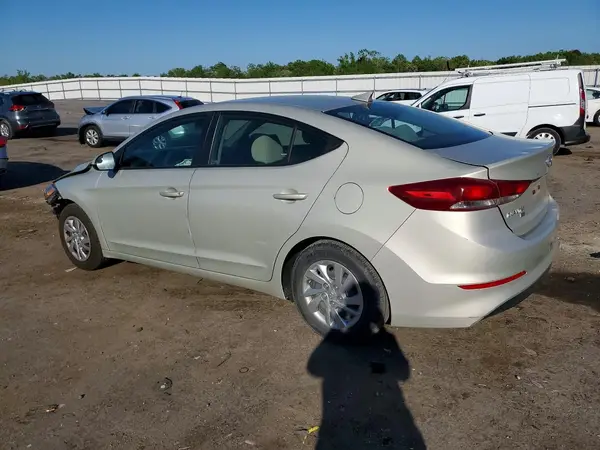 KMHD74LF5HU350101 2017 HYUNDAI ELANTRA - Image 2