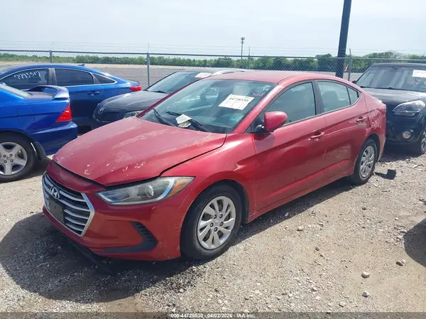 KMHD74LF6HU085561 2017 HYUNDAI ELANTRA - Image 2