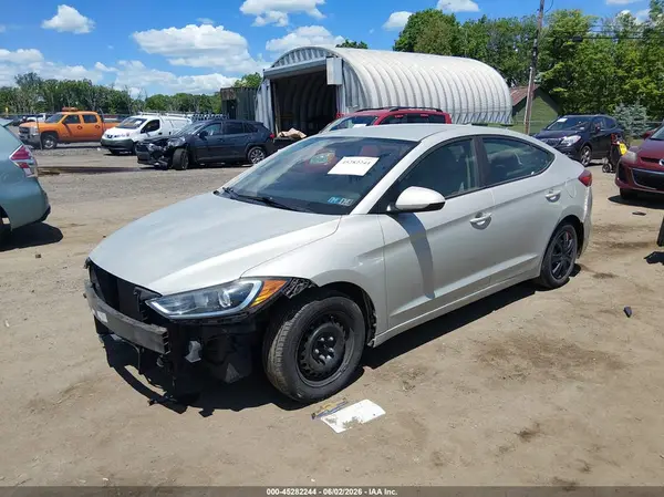 KMHD74LF6HU096589 2017 HYUNDAI ELANTRA - Image 2