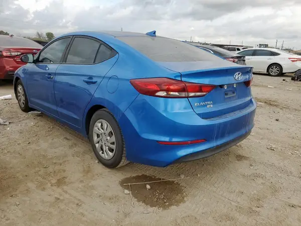 KMHD74LF9HU080631 2017 HYUNDAI ELANTRA - Image 2
