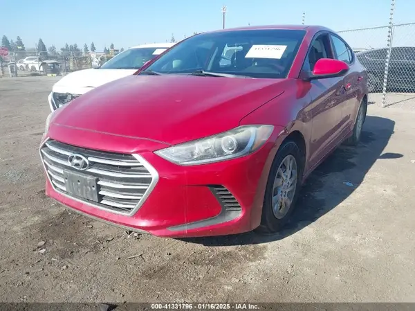 KMHD74LF9HU161080 2017 HYUNDAI ELANTRA - Image 2