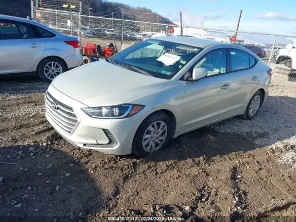 KMHD74LF9HU350103 2017 HYUNDAI ELANTRA - Image 2