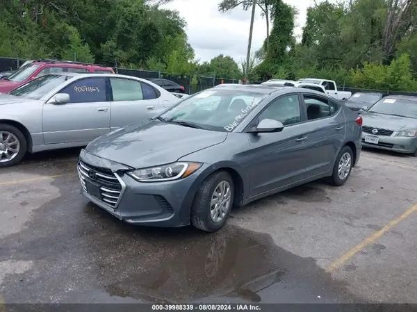 KMHD74LFXHU078905 2017 HYUNDAI ELANTRA - Image 2