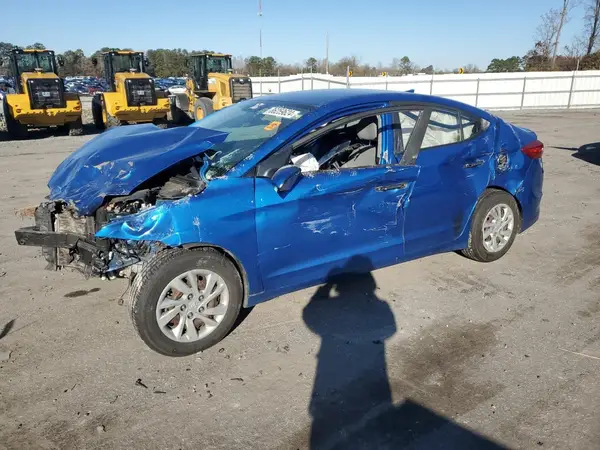KMHD74LFXHU090052 2017 HYUNDAI ELANTRA - Image 1