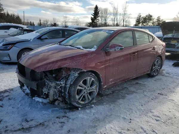 KMHD84LF0JU605384 2018 HYUNDAI ELANTRA - Image 1