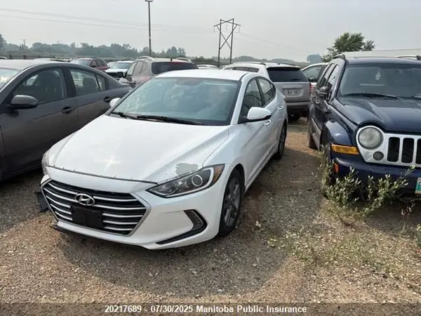 KMHD84LF0JU622086 2018 HYUNDAI ELANTRA - Image 2