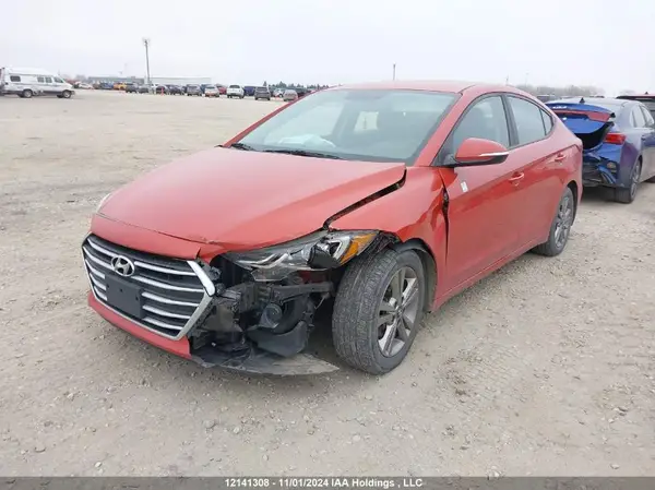 KMHD84LF0JU679551 2018 HYUNDAI ELANTRA - Image 2
