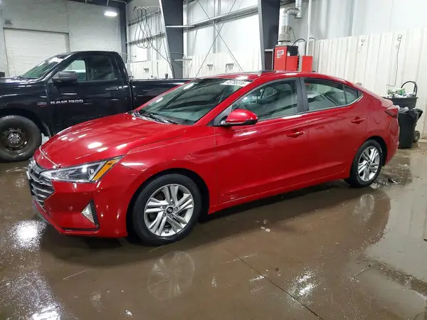 KMHD84LF0KU856293 2019 HYUNDAI ELANTRA - Image 1