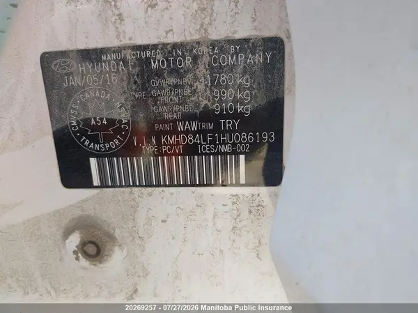 KMHD84LF1HU086193 2017 HYUNDAI ELANTRA - Image 8