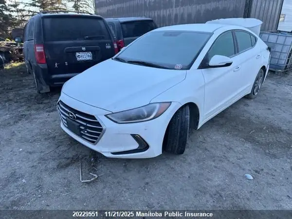KMHD84LF1HU100836 2017 HYUNDAI ELANTRA - Image 2
