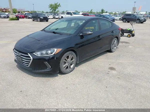 KMHD84LF1HU129544 2017 HYUNDAI ELANTRA - Image 2