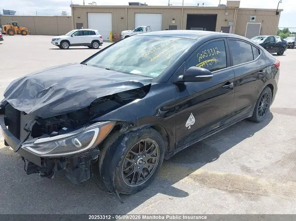 KMHD84LF1HU266760 2017 HYUNDAI ELANTRA - Image 2