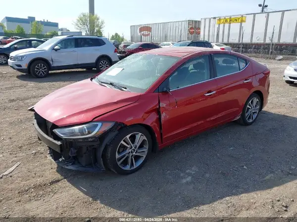 KMHD84LF1HU339691 2017 HYUNDAI ELANTRA - Image 2