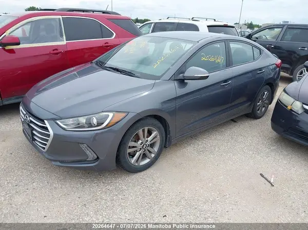 KMHD84LF1JU551528 2018 HYUNDAI ELANTRA - Image 2