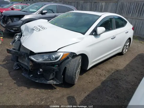 KMHD84LF2HU087627 2017 HYUNDAI ELANTRA - Image 2