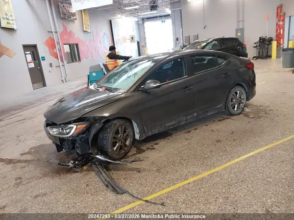 KMHD84LF2HU191499 2017 HYUNDAI ELANTRA - Image 2