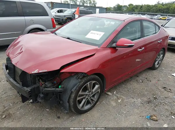 KMHD84LF2HU328201 2017 HYUNDAI ELANTRA - Image 2