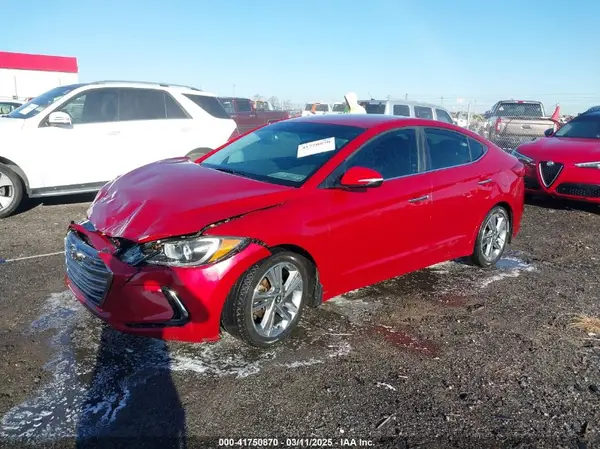 KMHD84LF2HU358542 2017 HYUNDAI ELANTRA - Image 2
