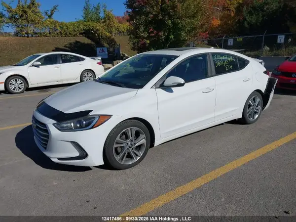 KMHD84LF2HU380489 2017 HYUNDAI ELANTRA - Image 2