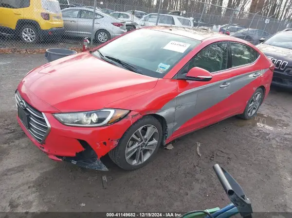 KMHD84LF2JU635244 2018 HYUNDAI ELANTRA - Image 2