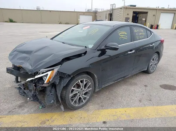 KMHD84LF2KU748709 2019 HYUNDAI ELANTRA - Image 2
