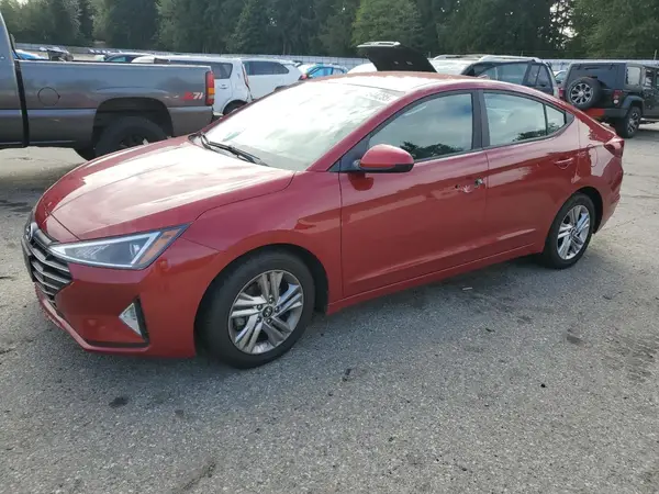 KMHD84LF2KU753795 2019 HYUNDAI ELANTRA - Image 1