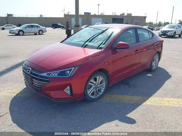 KMHD84LF2KU800629 2019 HYUNDAI ELANTRA - Image 2
