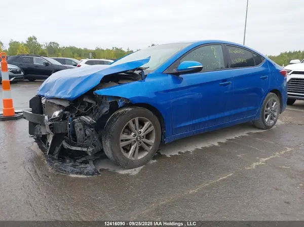 KMHD84LF4JU639702 2018 HYUNDAI ELANTRA - Image 2