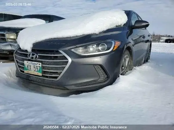 KMHD84LF5HU109278 2017 HYUNDAI ELANTRA - Image 2