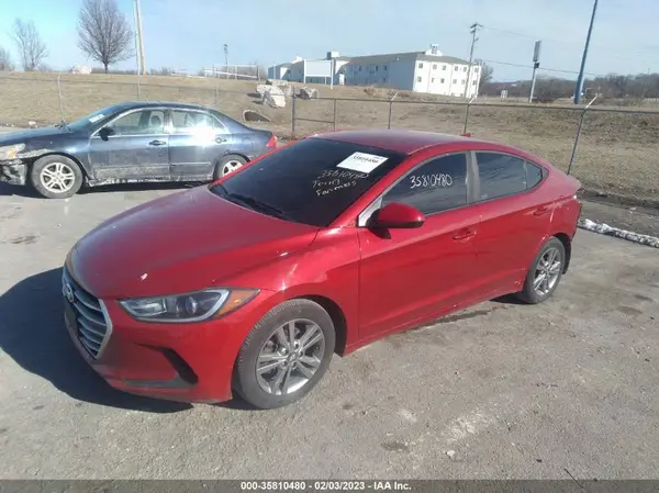 KMHD84LF5JU593412 2018 HYUNDAI ELANTRA - Image 2