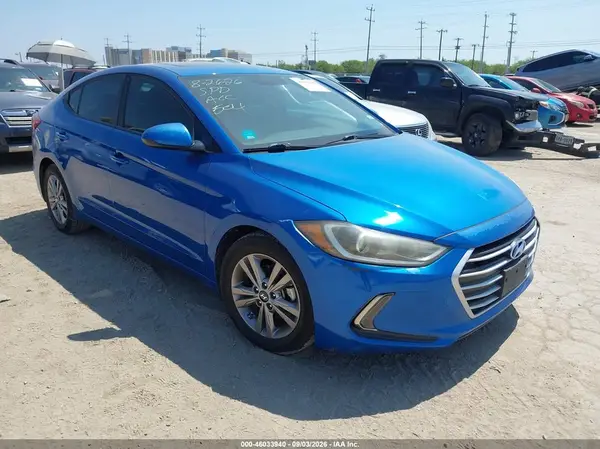 KMHD84LF5JU609124 2018 HYUNDAI ELANTRA - Image 1