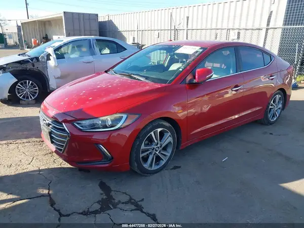 KMHD84LF6HU073617 2017 HYUNDAI ELANTRA - Image 2